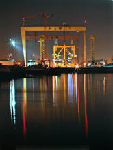 Belfast - Shipyard Silhouette Unframed